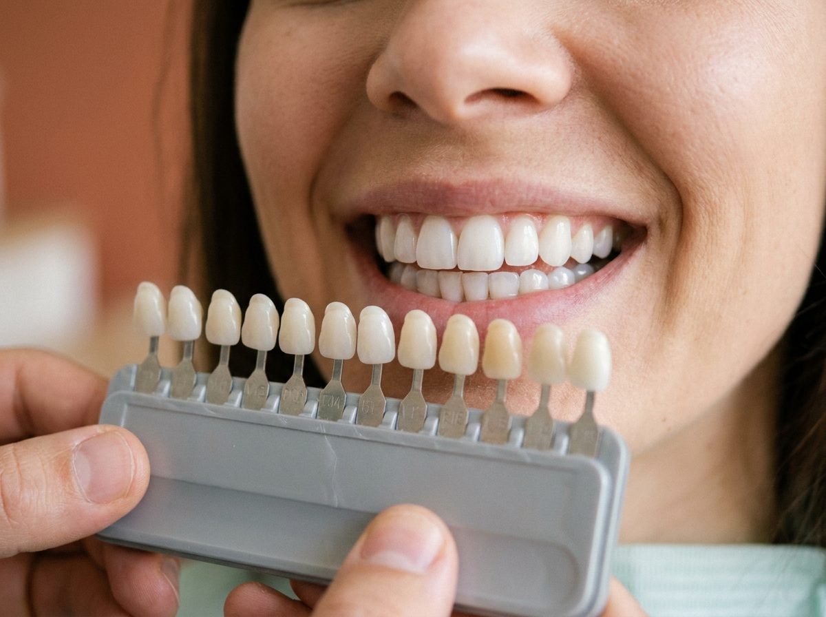 Sorriso natural após tratamento de estética dental com facetas no Hospital do Dente