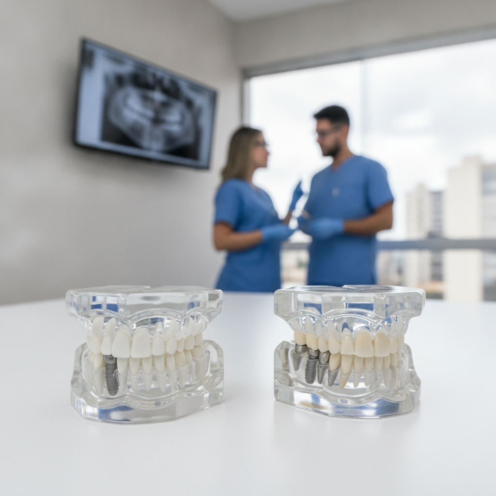 Implante de Porcelana ou Zircônia: Qual é Melhor? | Campos Novos