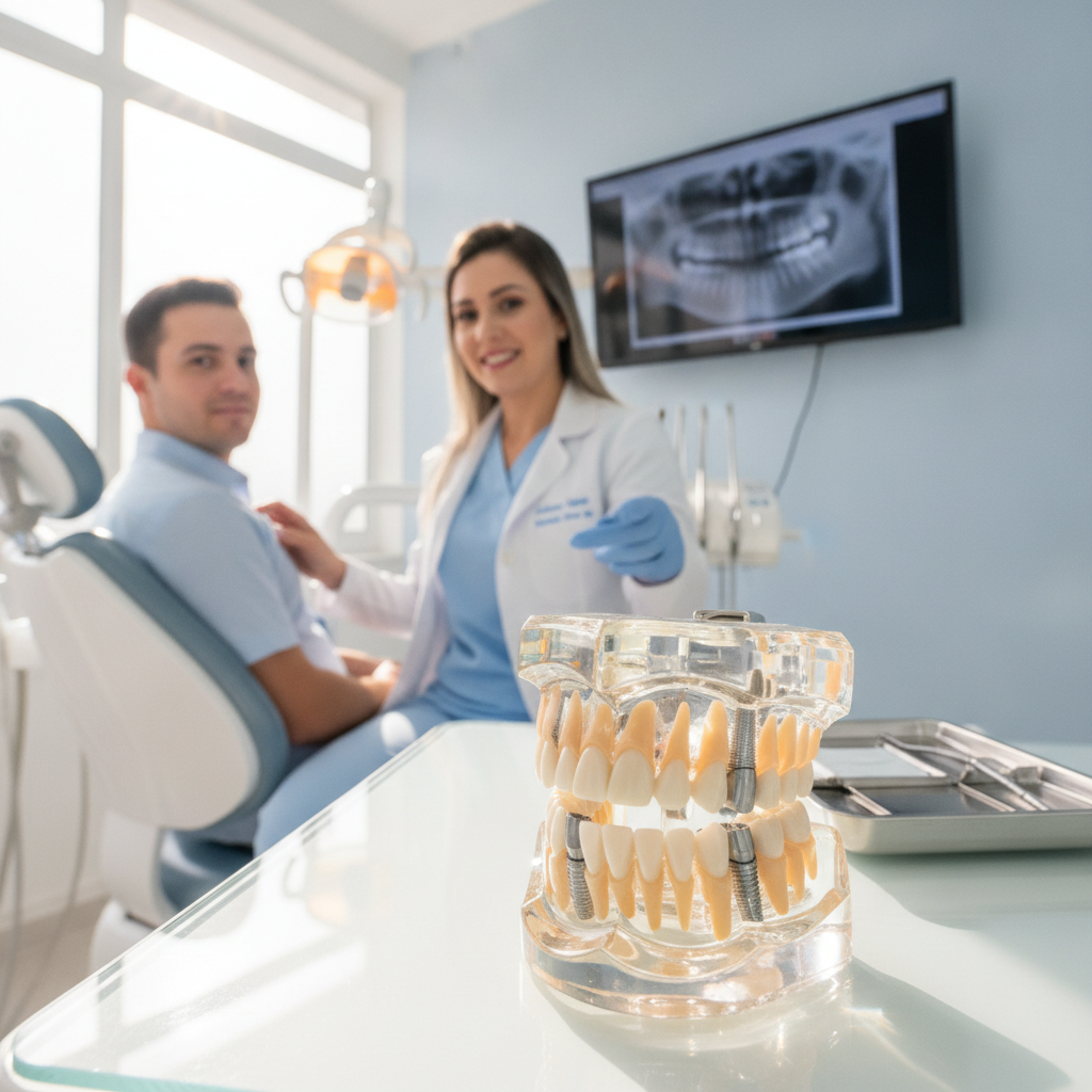 Implante Dentário All on 4 em Campos Novos: O Que É e Como Funciona