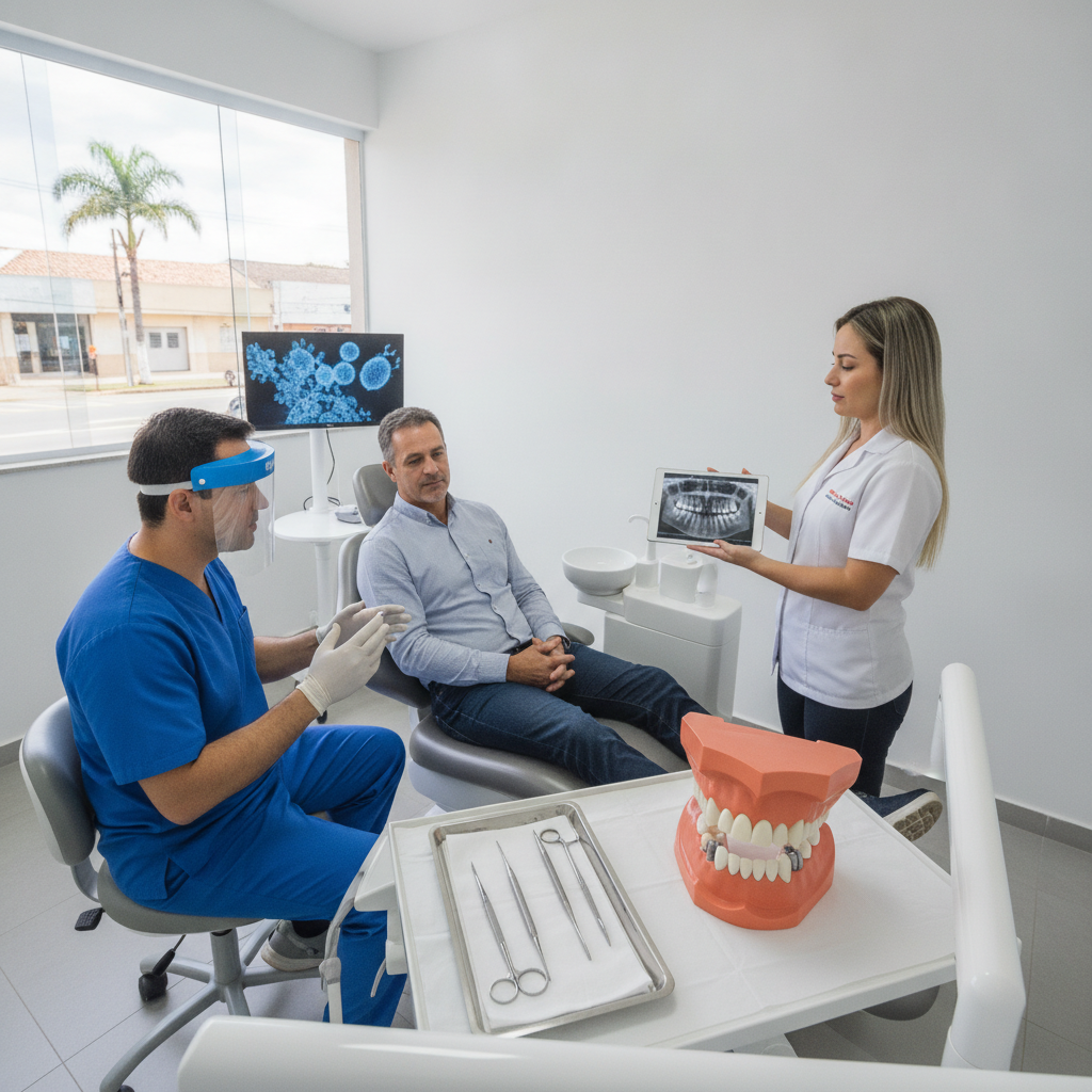 Implante Dentário All on 4 em Campos Novos: O Que É e Como Funciona