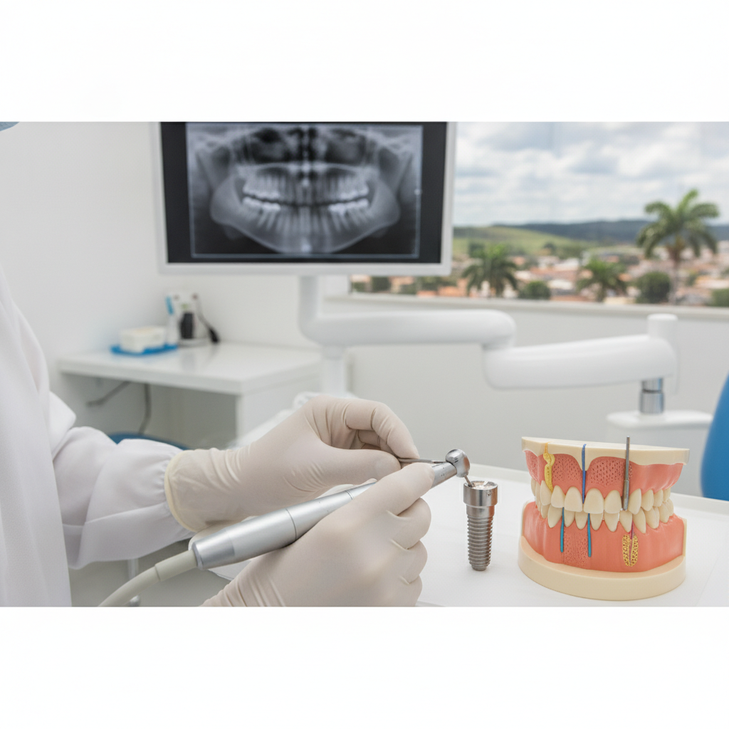 Implante Dentário com Gengiva Fraca tem Solução em Campos Novos