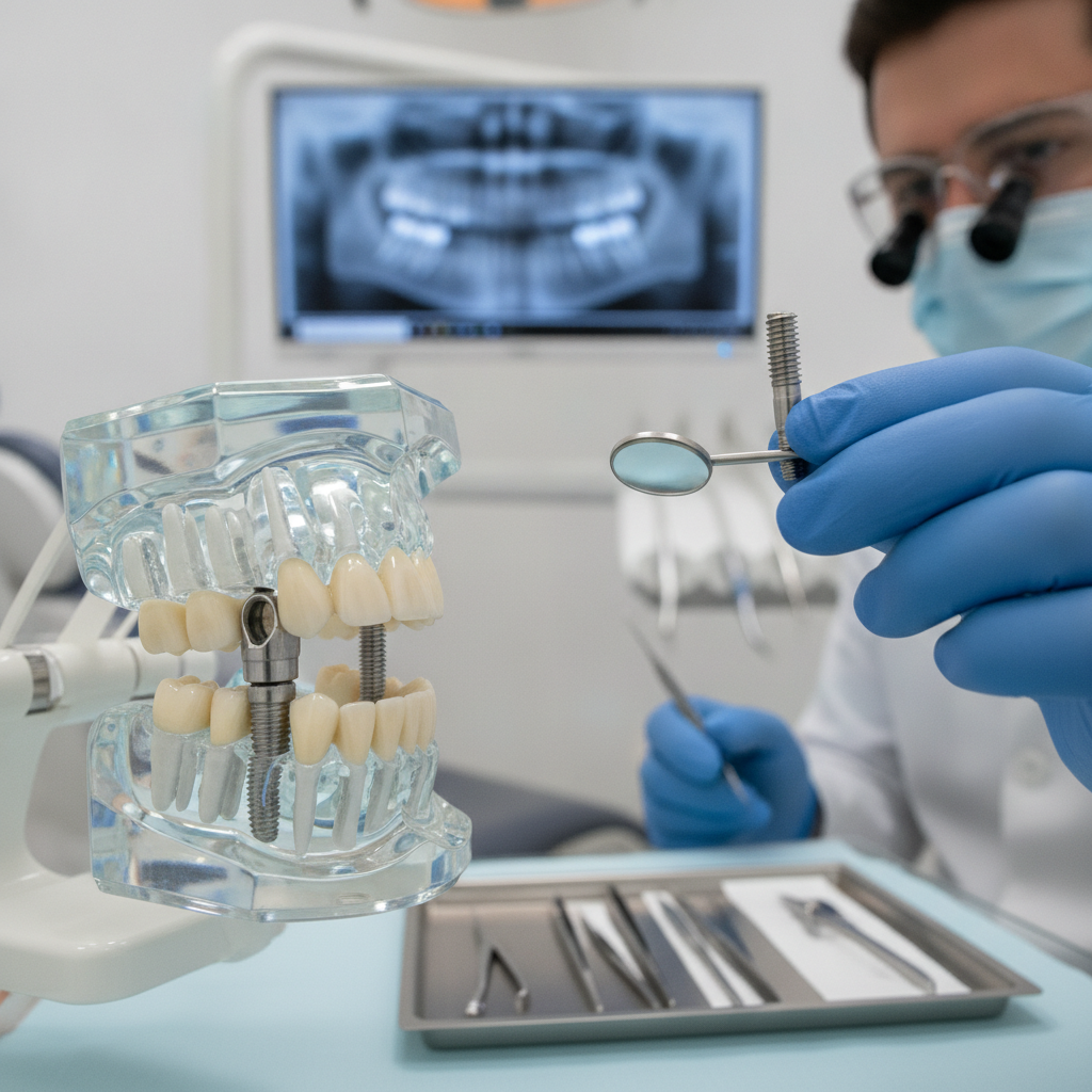 Implante Dentário de Titânio em Campos Novos: O Que É e Como Funciona