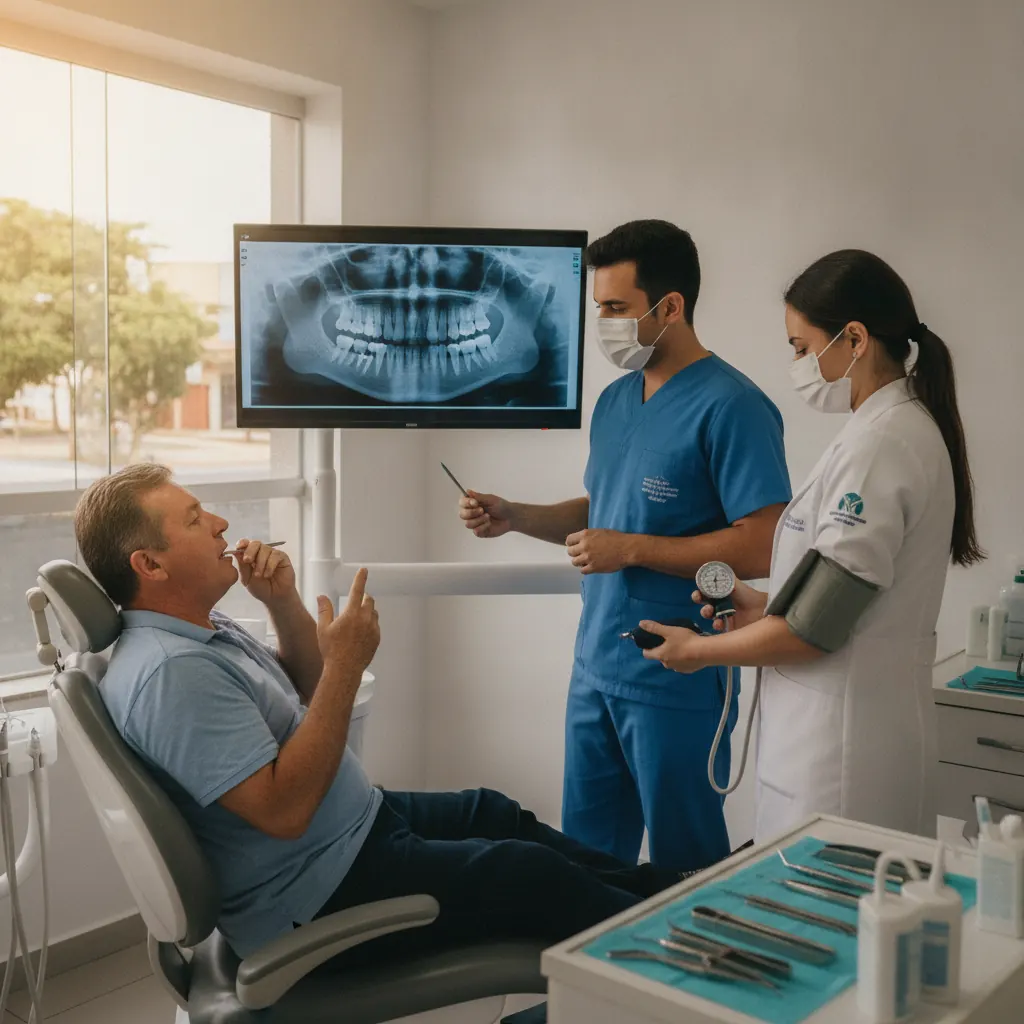Implante Dentário e Pressão Alta: Tem Risco em Campos Novos SC?
