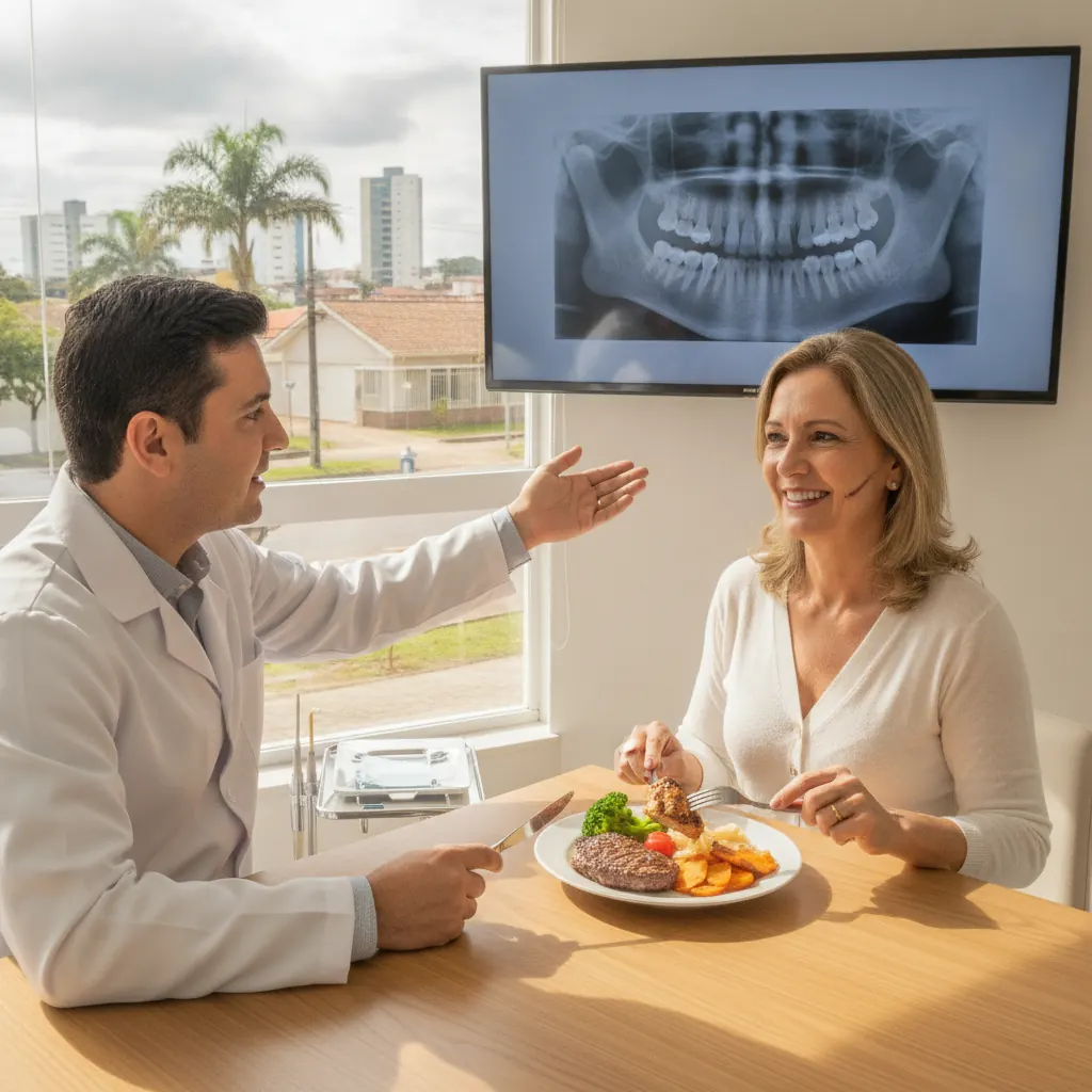 Implante Dentário em Campos Novos SC: Quando Comer Normal?