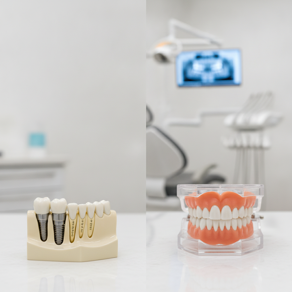 Implante Dentário ou Dentadura: Qual a Melhor Opção em Campos Novos?