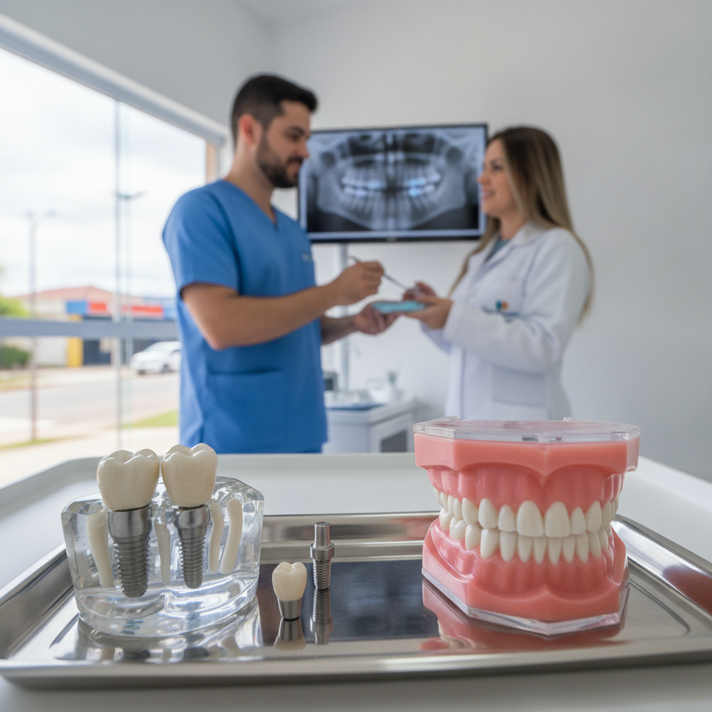 Implante Dentário para Quem Usa Prótese Total em Campos Novos SC