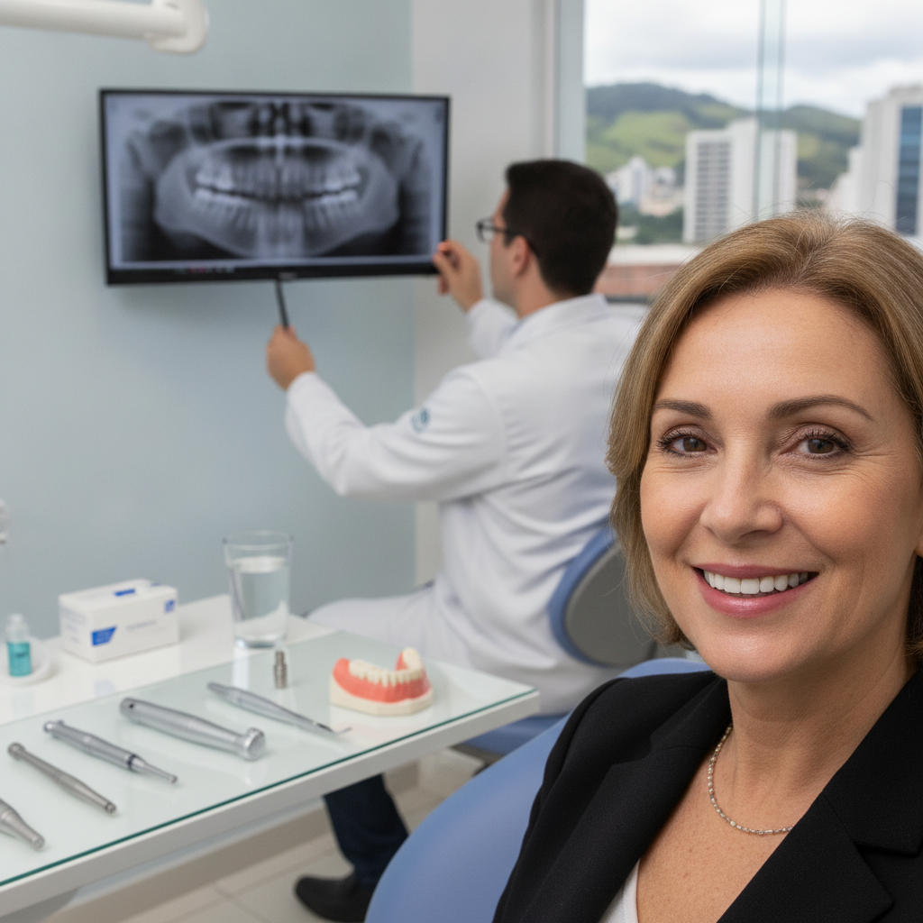 Implante Dentário para Quem Usa Prótese Total em Campos Novos SC