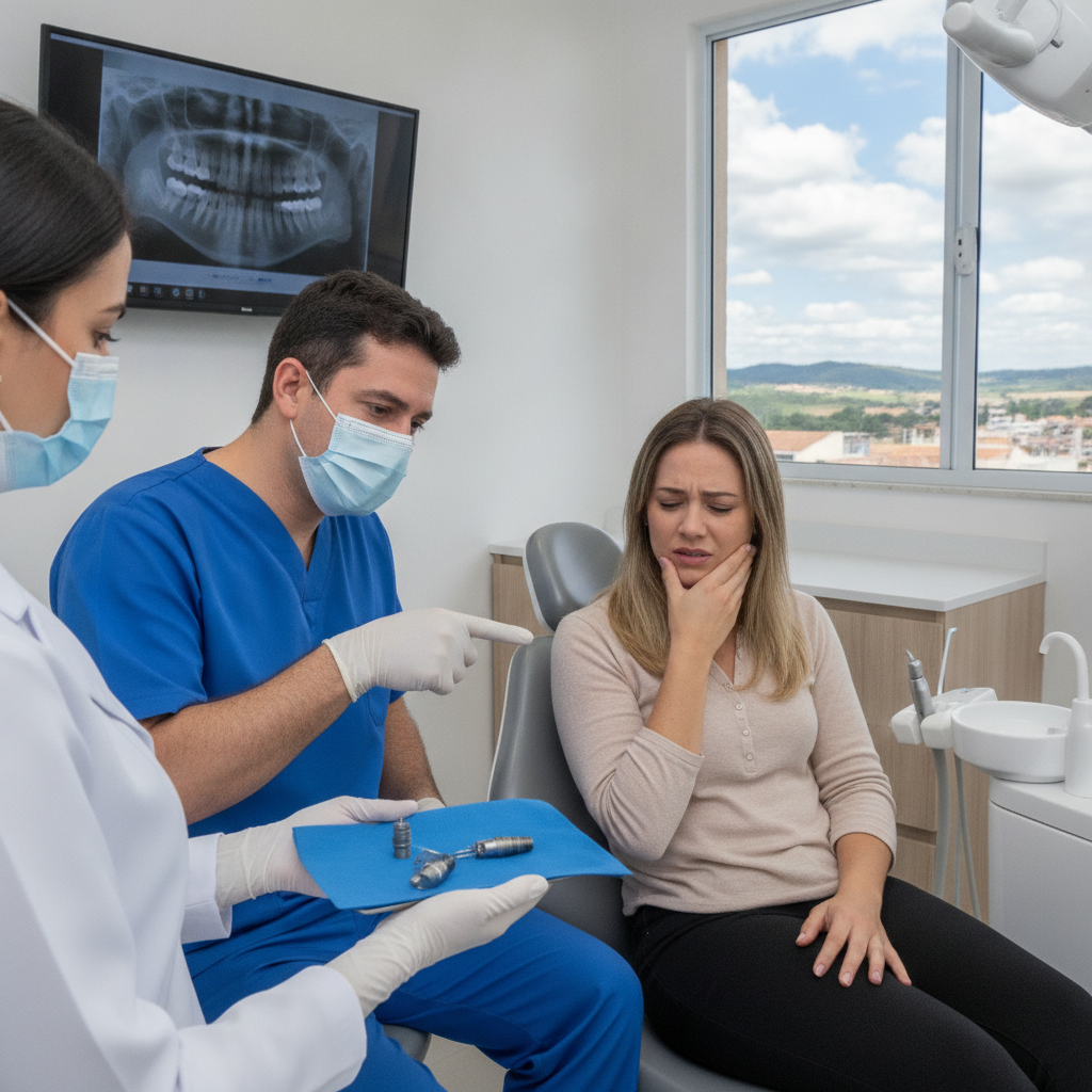 Implante Dentário Quebrou em Campos Novos SC: O Que Fazer