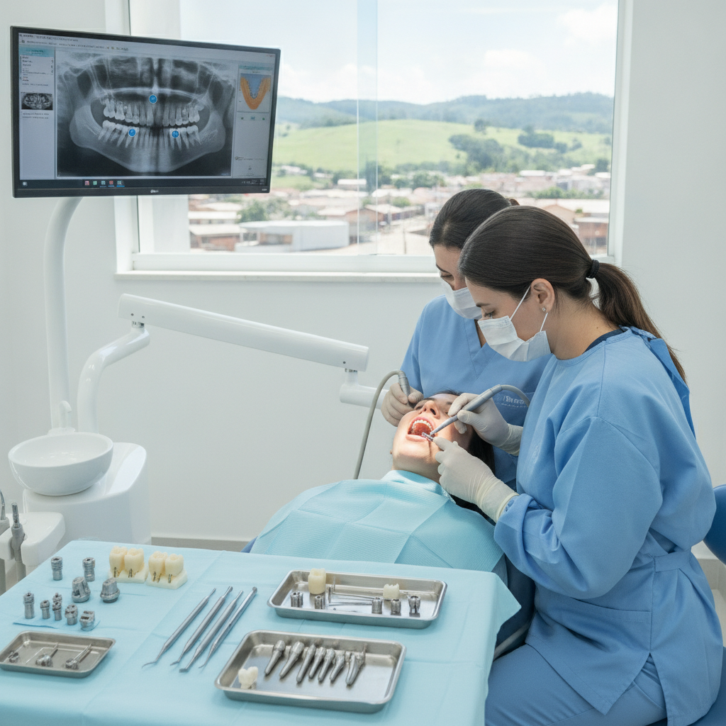 Quantos Implantes Dentários Posso Colocar de Uma Vez em Campos Novos?