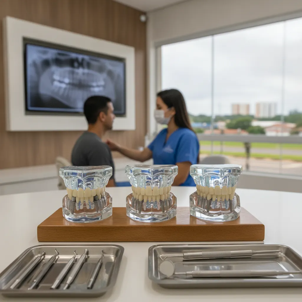 Tipos de Implante Dentário Disponíveis em Campos Novos